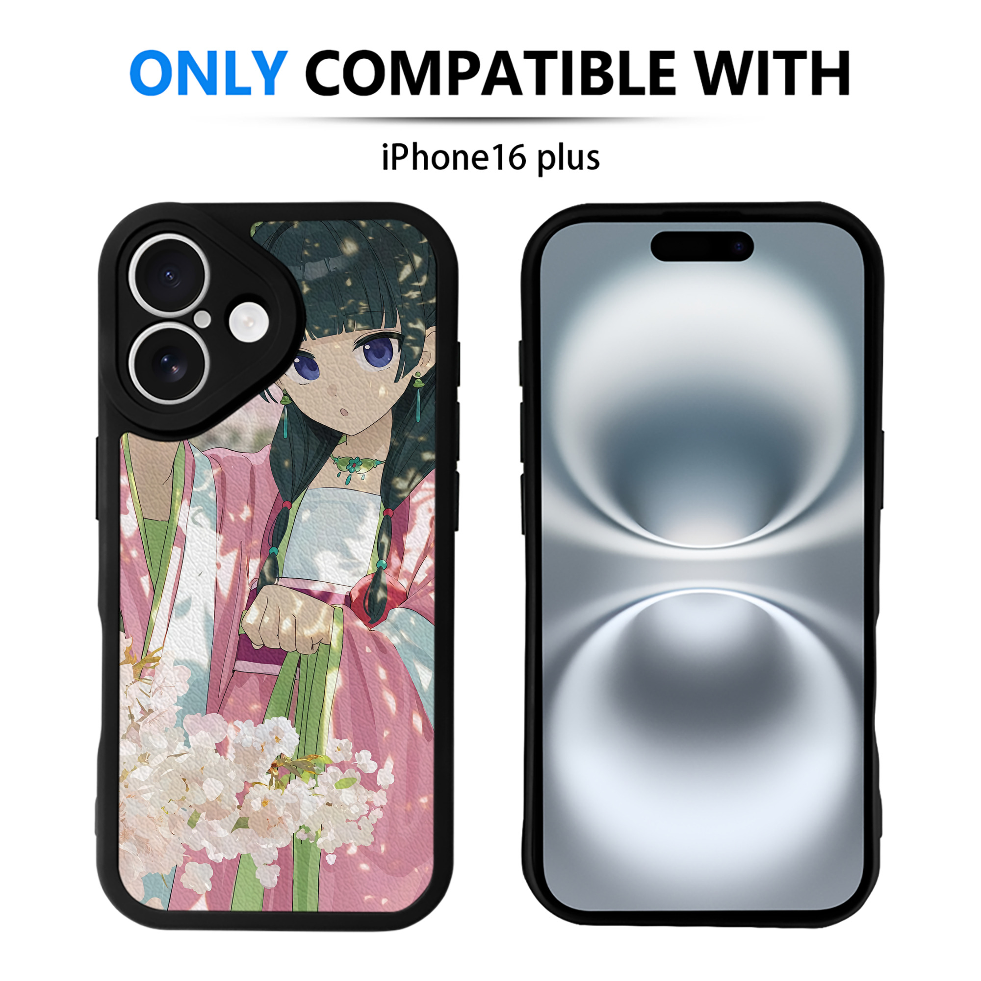 薬屋のひとりごと The Apothecary Diaries 【iPhone 16シリーズ対応】シリコンスマホケース（レザー調） 材質：シリコン